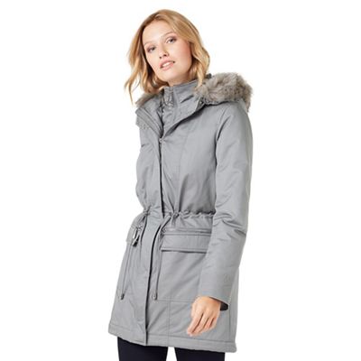 Phase Eight Caprice Faux Fur Trim Puffer